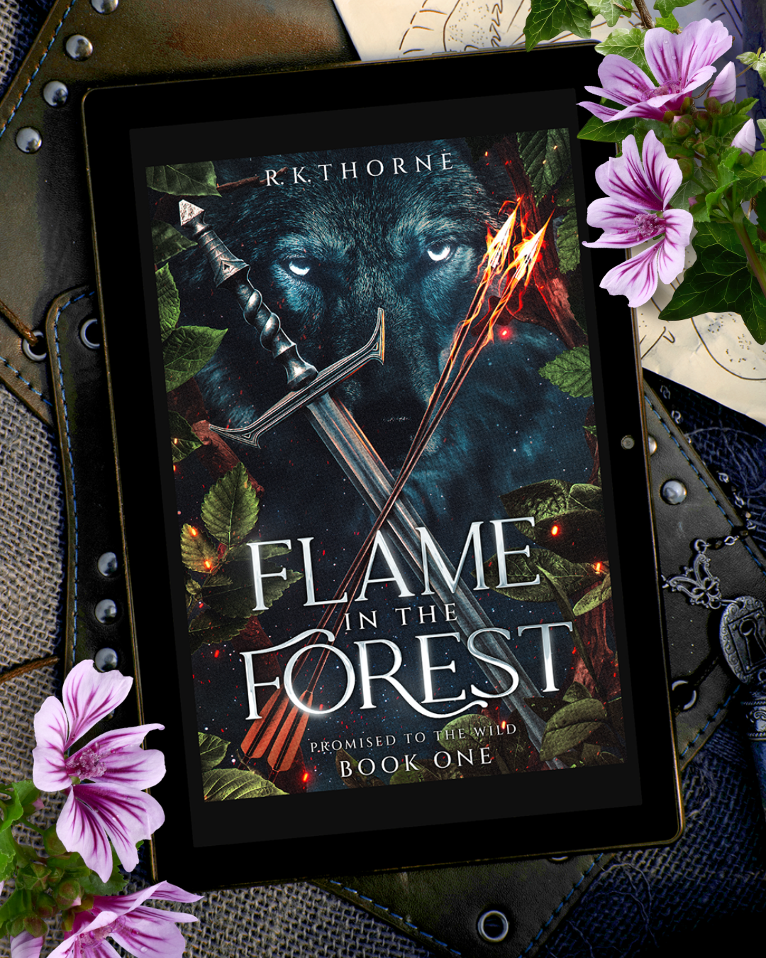 Flame in the Forest Ebook Cover